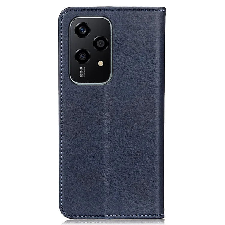 For Honor 200 Lite Protective Case Magnetic Closing Split Leather Wallet Phone Shell