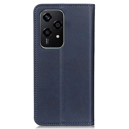 For Honor 200 Lite Protective Case Magnetic Closing Split Leather Wallet Phone Shell