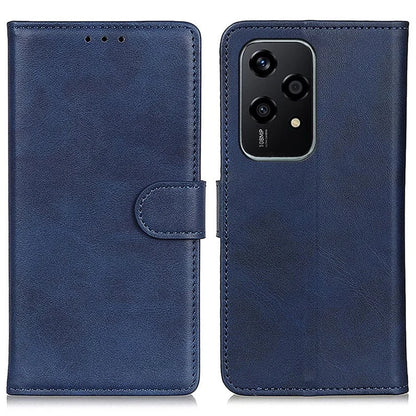 For Honor 200 Lite Case Cowhide Texture Leather Phone Cover TPU Inner