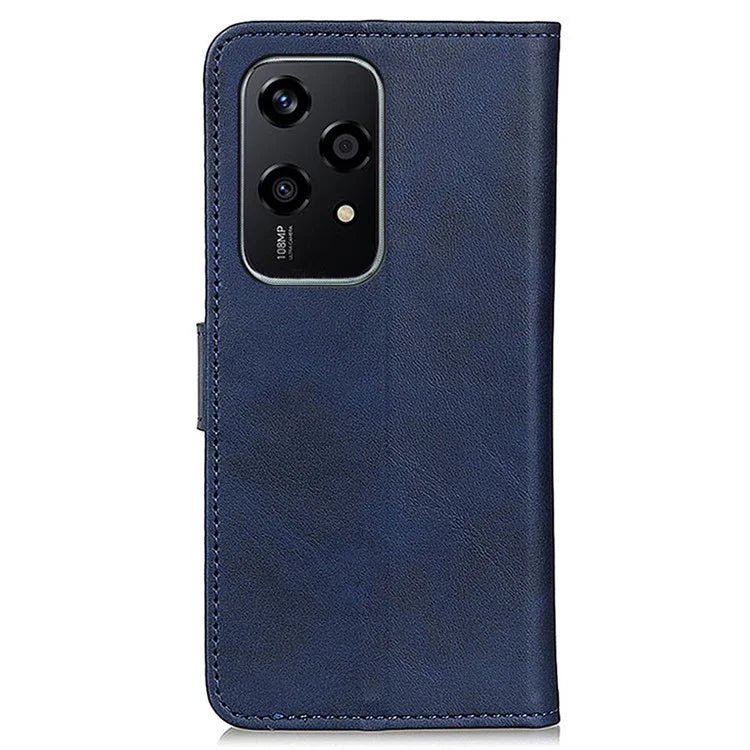 For Honor 200 Lite Case Cowhide Texture Leather Phone Cover TPU Inner