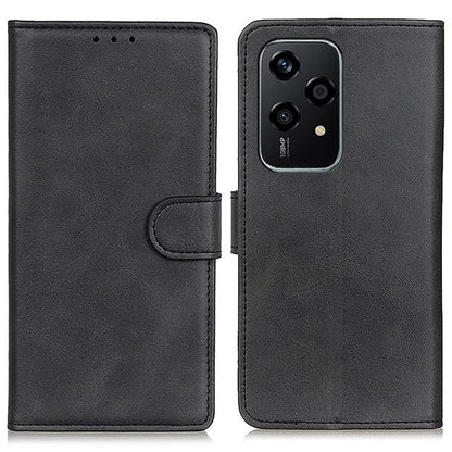 For Honor 200 Lite Case Cowhide Texture Leather Phone Cover TPU Inner