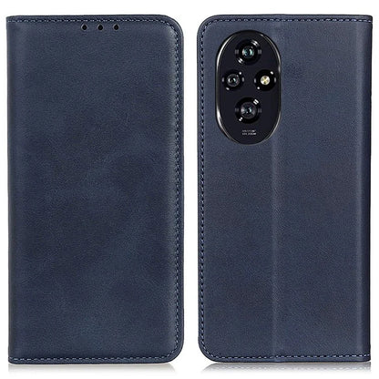 For Honor 200 Pro 5G Shockproof Case Magnetic Closing Split Leather Wallet Phone Shell