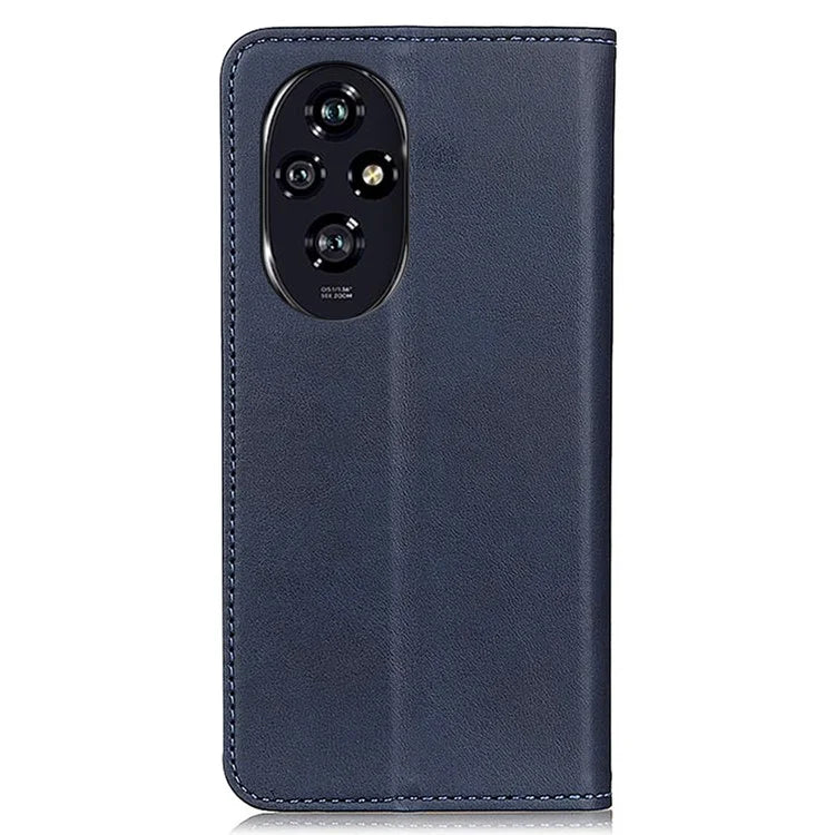 For Honor 200 Pro 5G Shockproof Case Magnetic Closing Split Leather Wallet Phone Shell