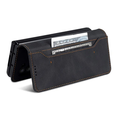 AZNS For Samsung Galaxy Z Fold6 5G Case Leather Phone Cover with Wallet Stand