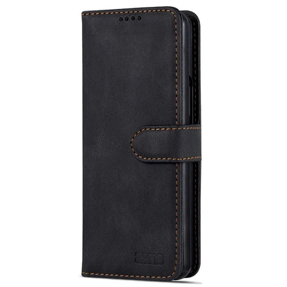 AZNS For Samsung Galaxy Z Fold6 5G Case Leather Phone Cover with Wallet Stand