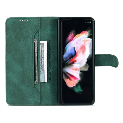AZNS For Samsung Galaxy Z Fold6 5G Case Leather Phone Cover with Wallet Stand