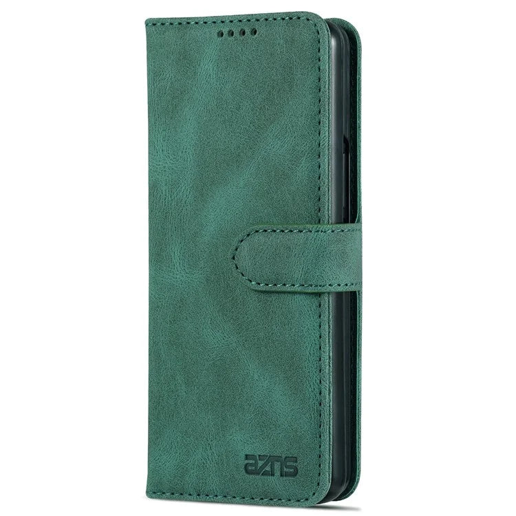 AZNS For Samsung Galaxy Z Fold6 5G Case Leather Phone Cover with Wallet Stand