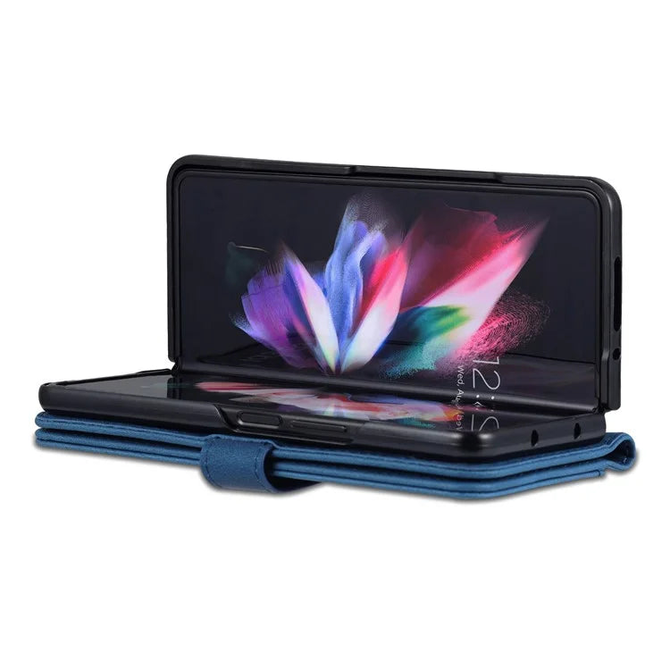 AZNS For Samsung Galaxy Z Fold6 5G Case Leather Phone Cover with Wallet Stand