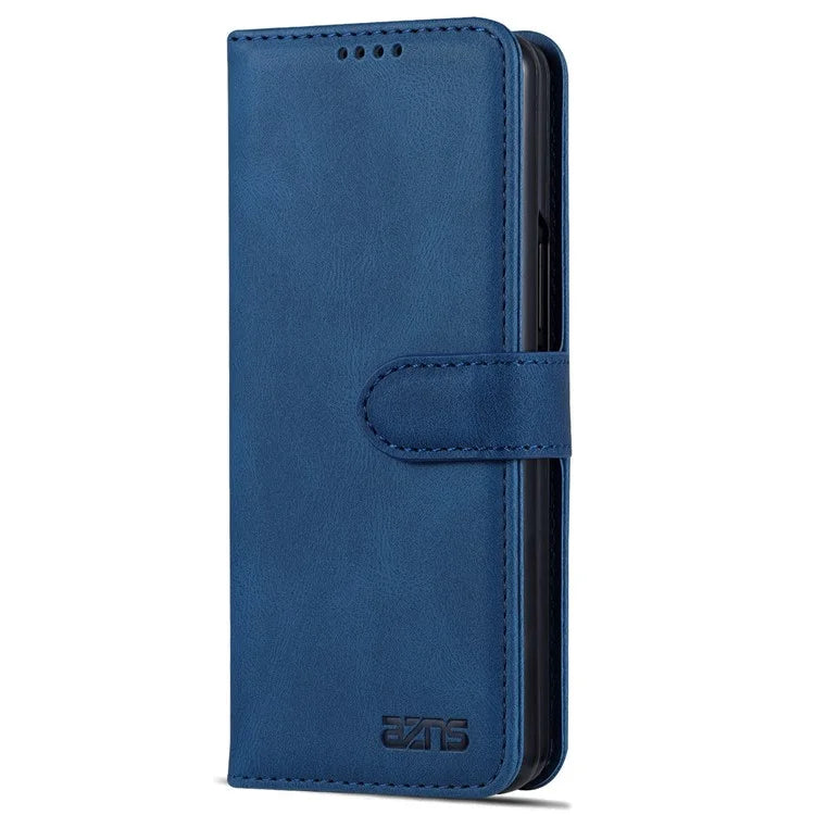 AZNS For Samsung Galaxy Z Fold6 5G Case Leather Phone Cover with Wallet Stand