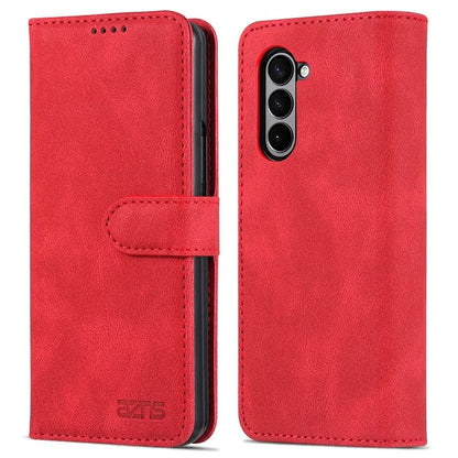 AZNS For Samsung Galaxy Z Fold6 5G Case Leather Phone Cover with Wallet Stand