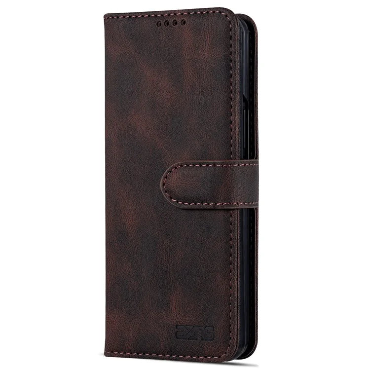 AZNS For Samsung Galaxy Z Fold6 5G Case Leather Phone Cover with Wallet Stand