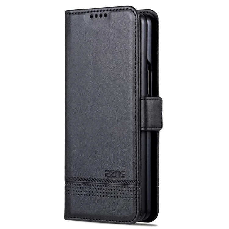 AZNS For Samsung Galaxy Z Fold6 5G Case Wallet PU Leather+PC Phone Cover
