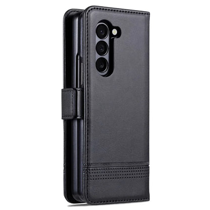 AZNS For Samsung Galaxy Z Fold6 5G Case Wallet PU Leather+PC Phone Cover