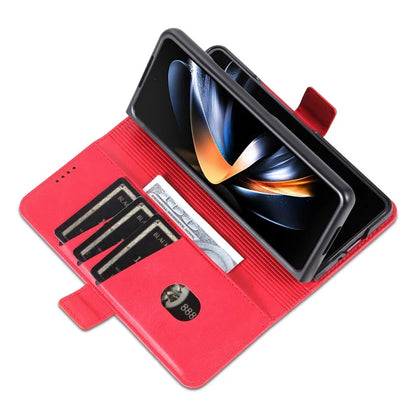 AZNS For Samsung Galaxy Z Fold6 5G Case Wallet PU Leather+PC Phone Cover