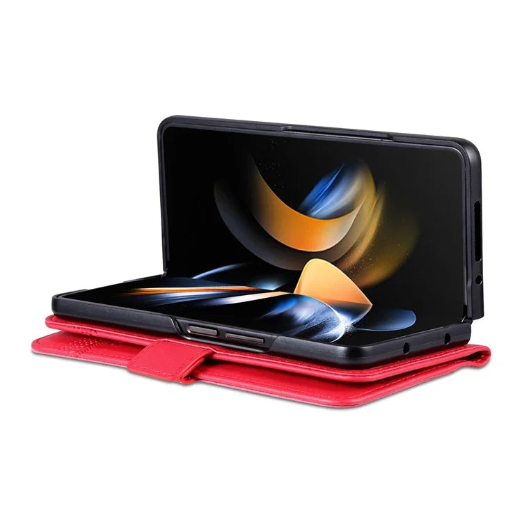 AZNS For Samsung Galaxy Z Fold6 5G Case Wallet PU Leather+PC Phone Cover