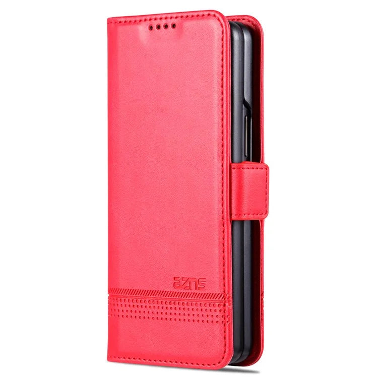 AZNS For Samsung Galaxy Z Fold6 5G Case Wallet PU Leather+PC Phone Cover
