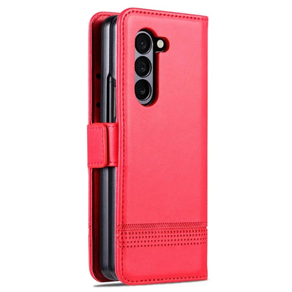 AZNS For Samsung Galaxy Z Fold6 5G Case Wallet PU Leather+PC Phone Cover