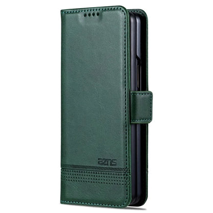 AZNS For Samsung Galaxy Z Fold6 5G Case Wallet PU Leather+PC Phone Cover