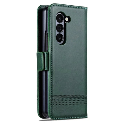 AZNS For Samsung Galaxy Z Fold6 5G Case Wallet PU Leather+PC Phone Cover