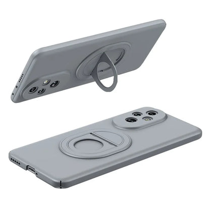 For Honor 200 Pro 5G Magnetic Case Protective PC Kickstand Phone Cover