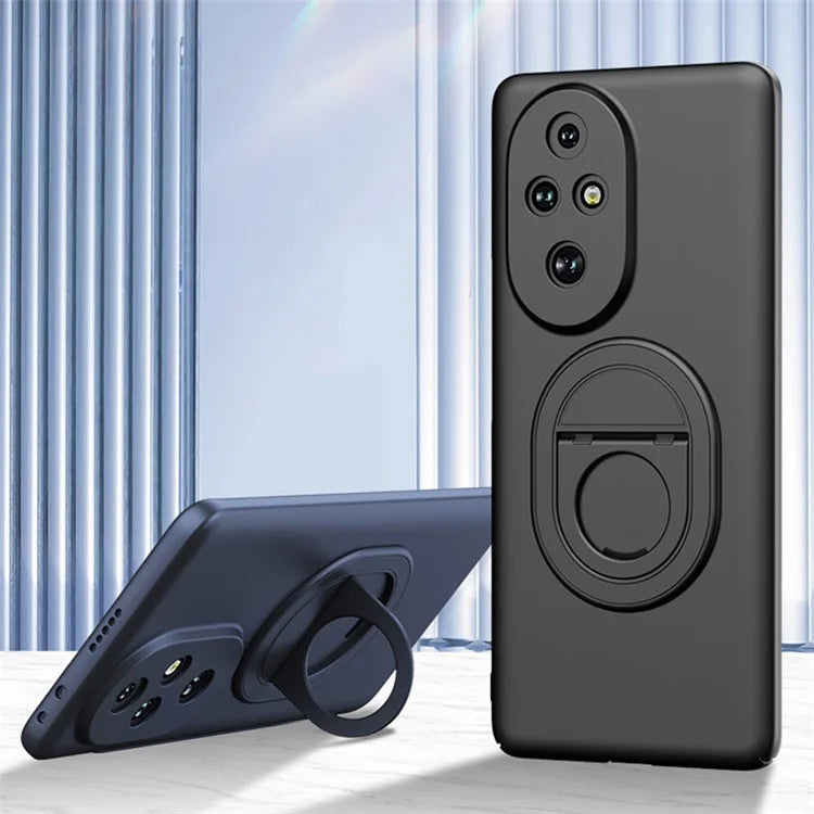 For Honor 200 Pro 5G Magnetic Case Protective PC Kickstand Phone Cover