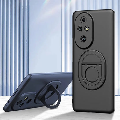 For Honor 200 Pro 5G Magnetic Case Protective PC Kickstand Phone Cover