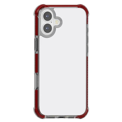 Clear Mobile Phone Case for iPhone 16 TPU+TPE+PC Phone Cover