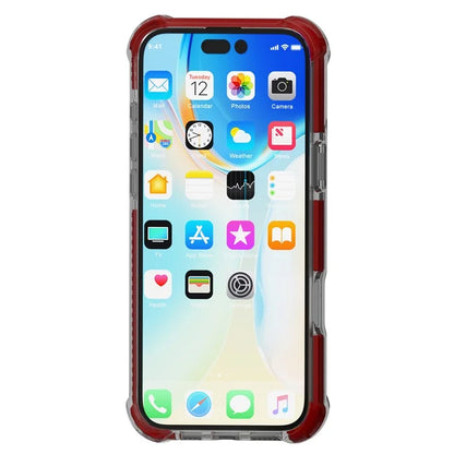 Clear Mobile Phone Case for iPhone 16 TPU+TPE+PC Phone Cover