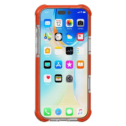For iPhone 16 Pro TPU+TPE+PC Phone Cover Clear Mobile Phone Case