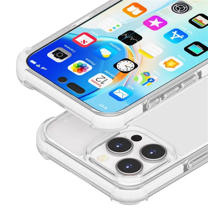 For iPhone 16 Pro TPU+TPE+PC Phone Cover Clear Mobile Phone Case