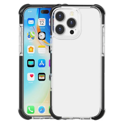 For iPhone 16 Pro TPU+TPE+PC Phone Cover Clear Mobile Phone Case