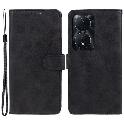 For Honor 90 Smart Wallet Case Calf Texture Folio Flip Leather Phone Cover
