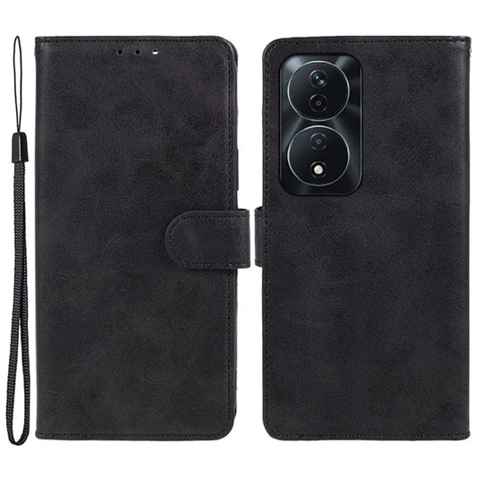 For Honor 90 Smart Wallet Case Calf Texture Folio Flip Leather Phone Cover
