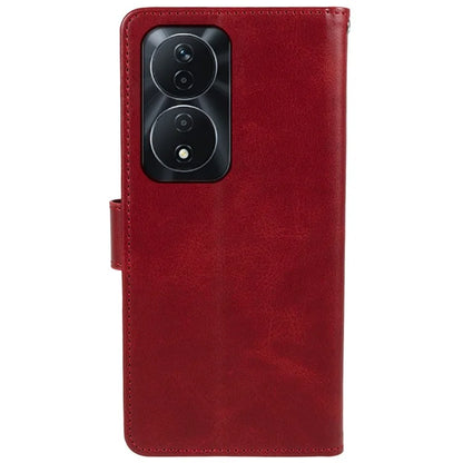 For Honor 90 Smart Wallet Case Calf Texture Folio Flip Leather Phone Cover