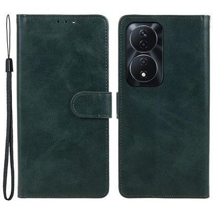 For Honor 90 Smart Wallet Case Calf Texture Folio Flip Leather Phone Cover