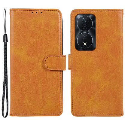 For Honor 90 Smart Wallet Case Calf Texture Folio Flip Leather Phone Cover