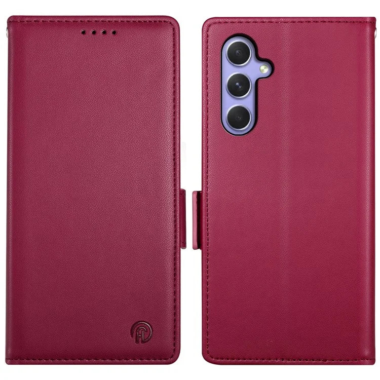 DF-010 For Samsung Galaxy A54 5G Case Magnetic Clasp Leather Stand Phone Cover