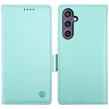 DF-010 For Samsung Galaxy S23 FE Case Drop Protection PU Leather Stand Phone Cover