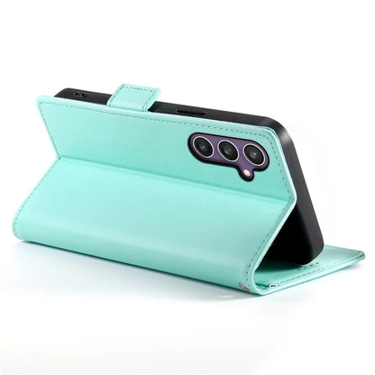 DF-010 For Samsung Galaxy S23 FE Case Drop Protection PU Leather Stand Phone Cover