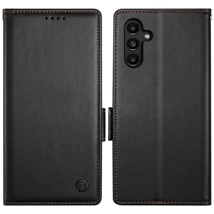 DF-010 For Samsung Galaxy A14 5G / A14 4G Stand Case Anti-Scratch Leather Phone Cover