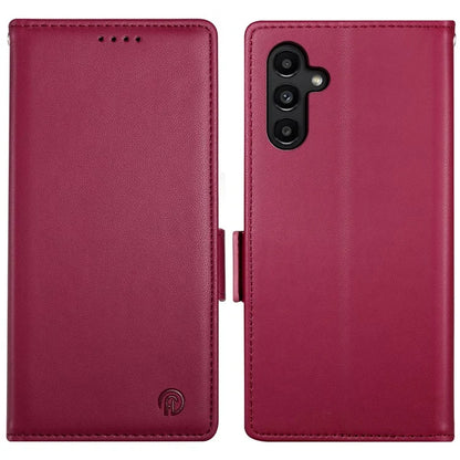 DF-010 For Samsung Galaxy A14 5G / A14 4G Stand Case Anti-Scratch Leather Phone Cover