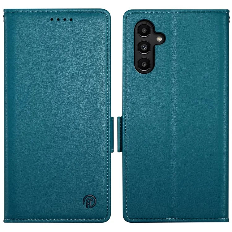 DF-010 For Samsung Galaxy A14 5G / A14 4G Stand Case Anti-Scratch Leather Phone Cover
