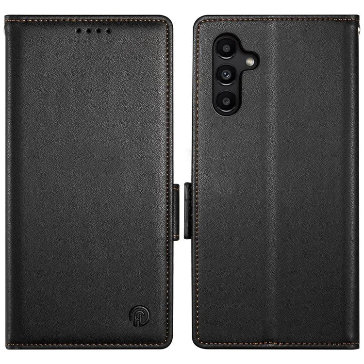 DF-010 For Samsung Galaxy A15 4G / 5G Case Anti-Scratch PU Leather Full Protection Cell Phone Cover