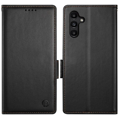 DF-010 For Samsung Galaxy A15 4G / 5G Case Anti-Scratch PU Leather Full Protection Cell Phone Cover