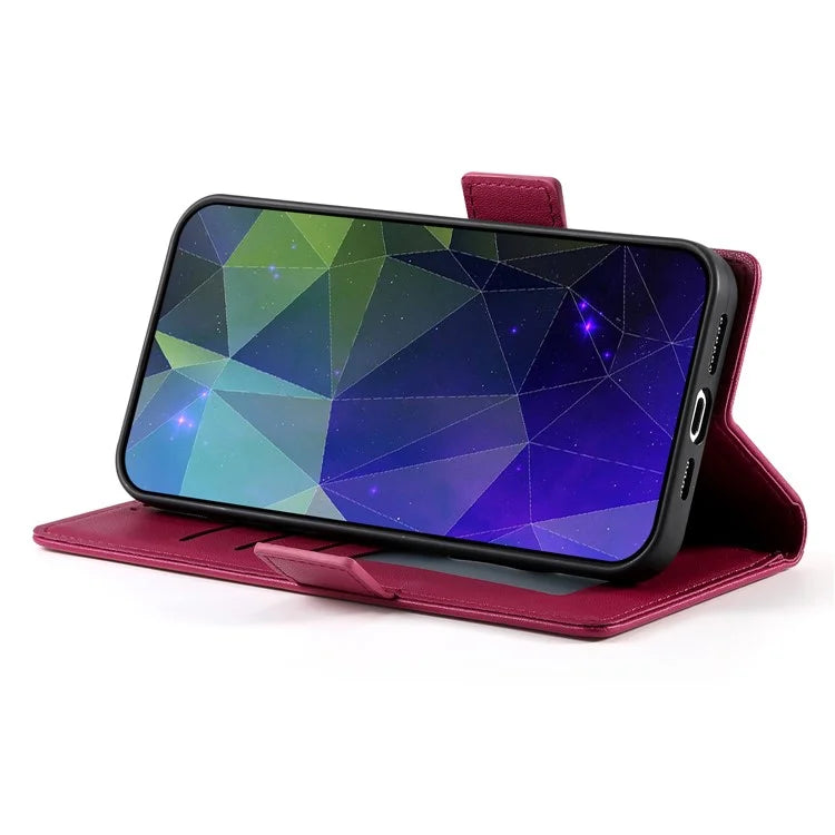DF-010 For Samsung Galaxy A15 4G / 5G Case Anti-Scratch PU Leather Full Protection Cell Phone Cover