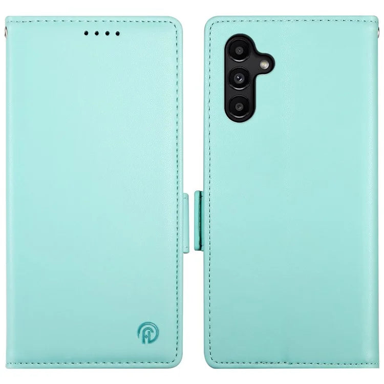 DF-010 For Samsung Galaxy A15 4G / 5G Case Anti-Scratch PU Leather Full Protection Cell Phone Cover
