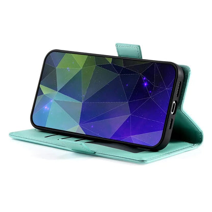 DF-010 For Samsung Galaxy A15 4G / 5G Case Anti-Scratch PU Leather Full Protection Cell Phone Cover
