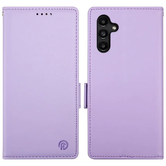 DF-010 For Samsung Galaxy A15 4G / 5G Case Anti-Scratch PU Leather Full Protection Cell Phone Cover