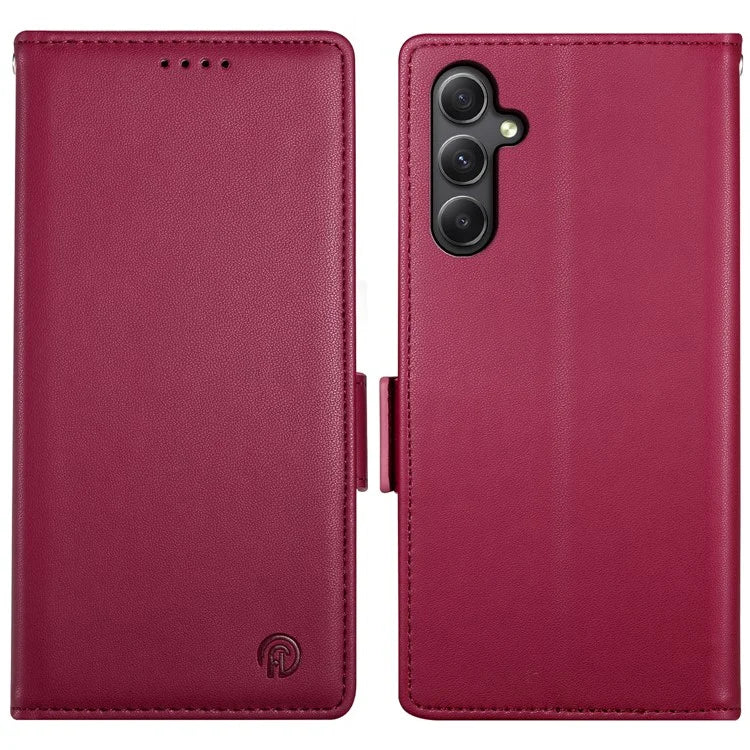 DF-010 For Samsung Galaxy A34 5G Case PU Leather Wallet Stand Phone Cover