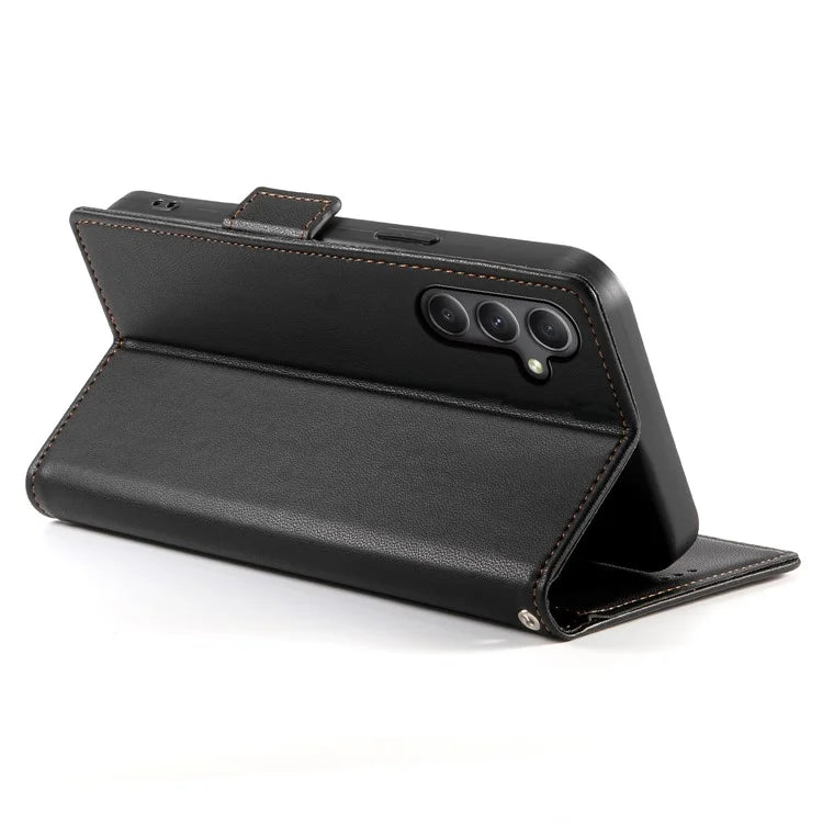 DF-010 For Samsung Galaxy A34 5G Case PU Leather Wallet Stand Phone Cover